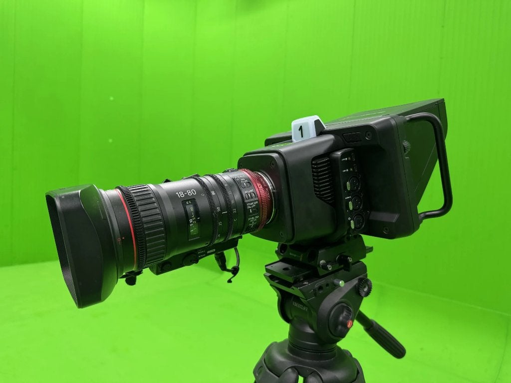 Blackmagic Design Studio Camera 6K Pro – EF-mount, 20x of meer, Overige soorten, Zo goed als nieuw, Camera