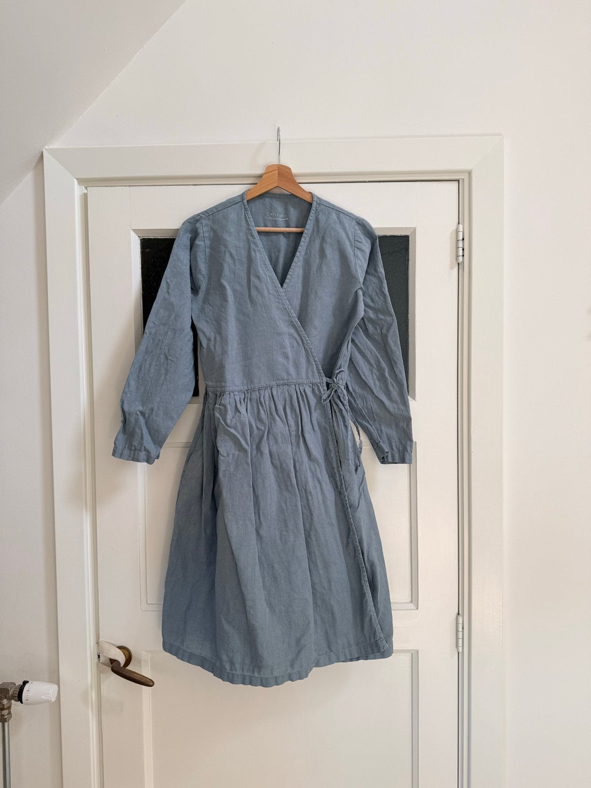 Simply Grey Overslagjurk Maat M Zo goed als nieuw, Blauw, Zo goed als nieuw, Knielengte, Ophalen