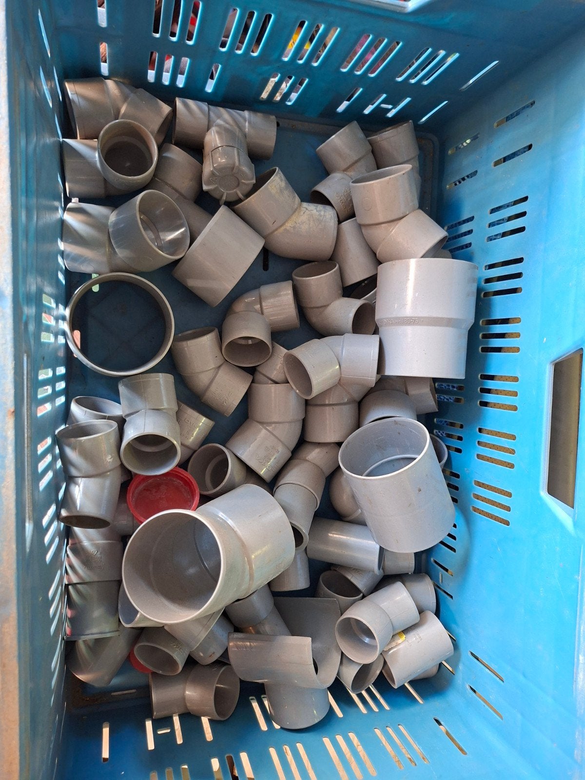 Diverse PVC Bochten en Verloopstukken - Afvoer/Dakgoot, Doe-het-zelf en Verbouw, Buizen en Afvoer, Ophalen