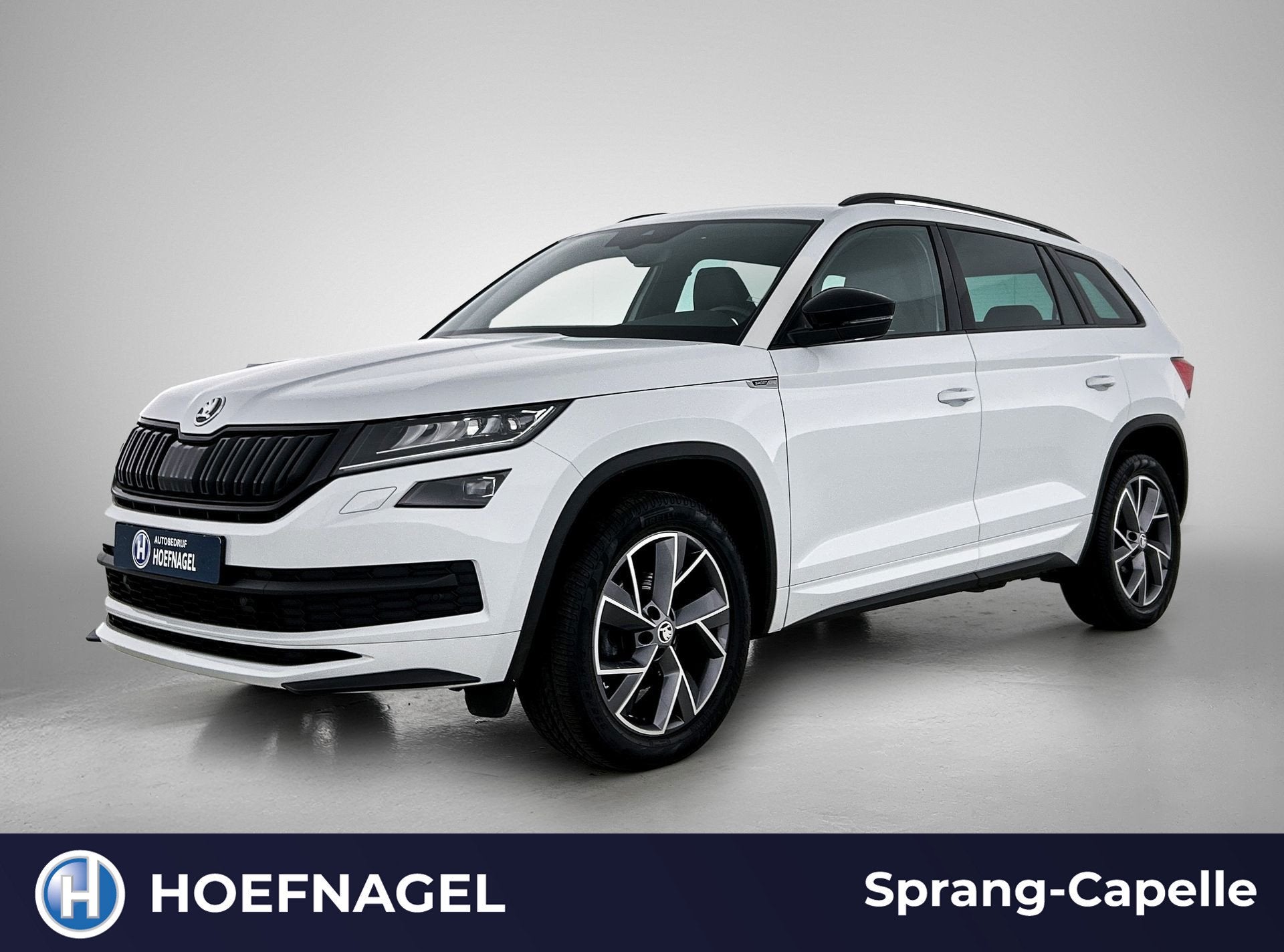 Skoda Kodiaq 1.5 TSI Sportline | Trekhaak | Camera | Memory, Auto's, 4 cilinders, 150 pk, 1481 kg, Wit