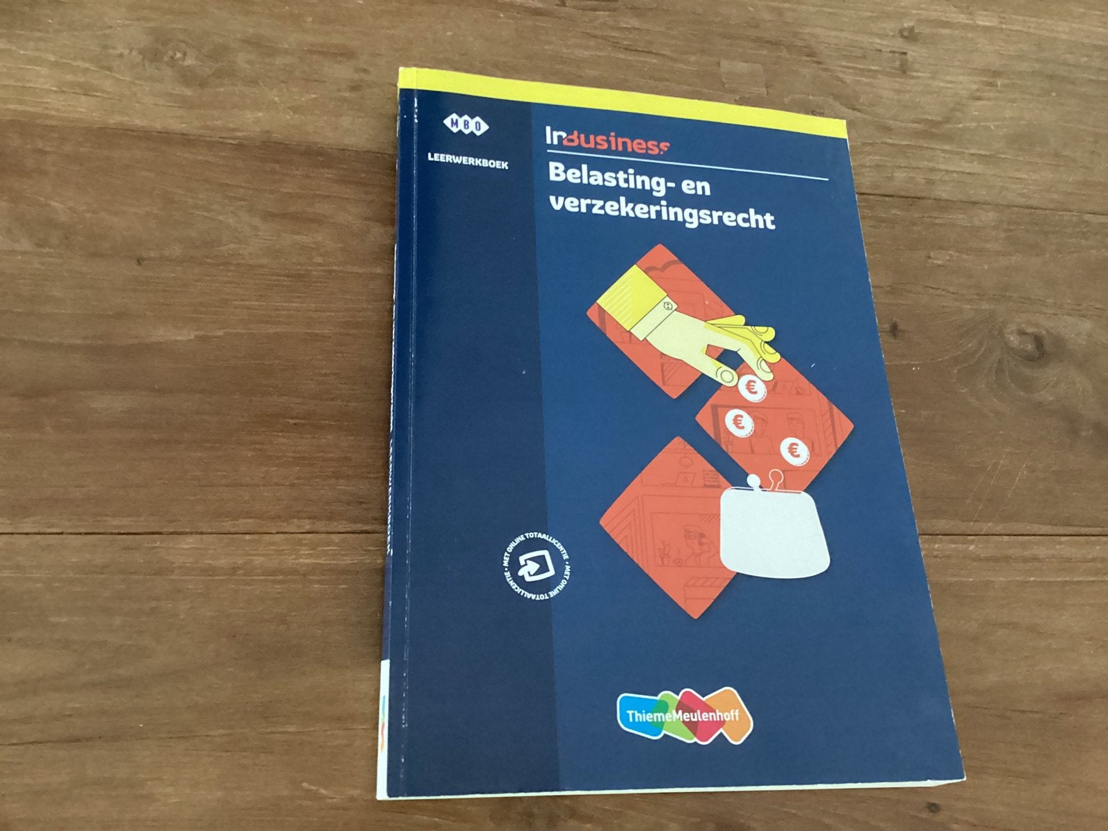 InBusiness Belasting- en verzekeringsrecht, Boeken, Ophalen of Verzenden, Gamma, Zo goed als nieuw, MBO