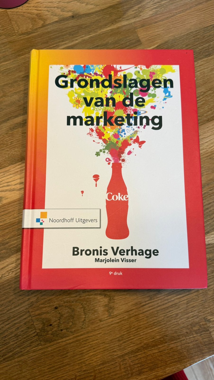 Bronis Verhage - Grondslagen van de marketing, Ophalen of Verzenden, Zo goed als nieuw, Economie en Marketing, Bronis Verhage; Marjolein Visser