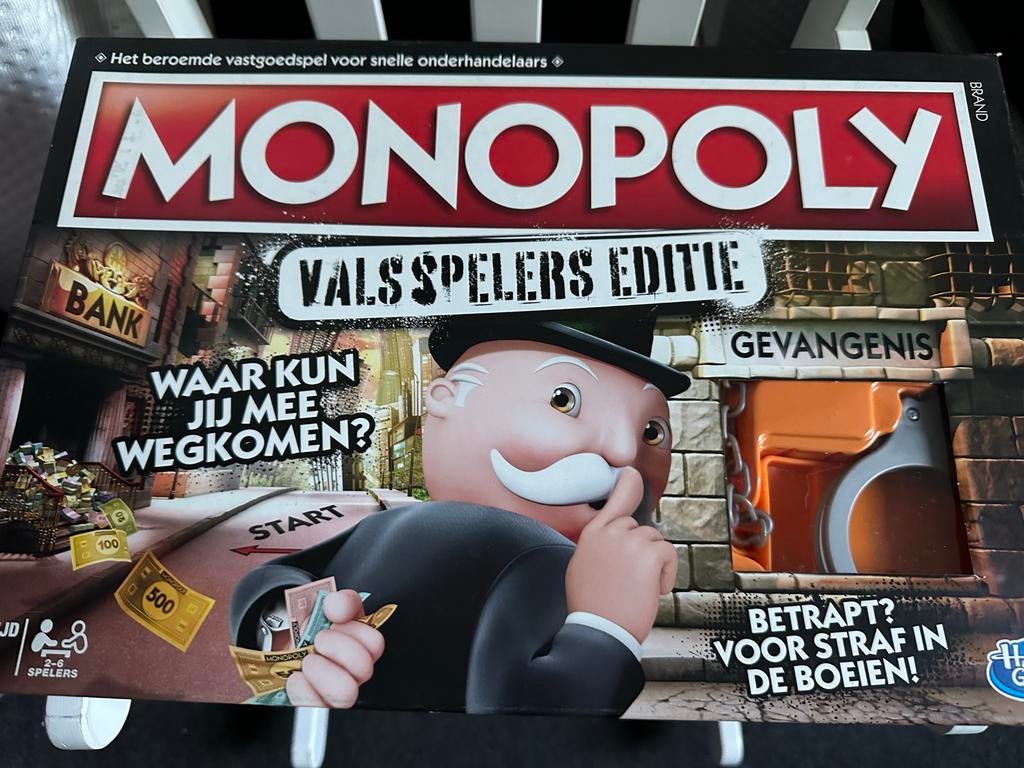 Monopoly: Valsspelers, Wereldwonder & Classic Edities, Hobby en Vrije tijd, Gezelschapsspellen | Bordspellen, Drie of vier spelers