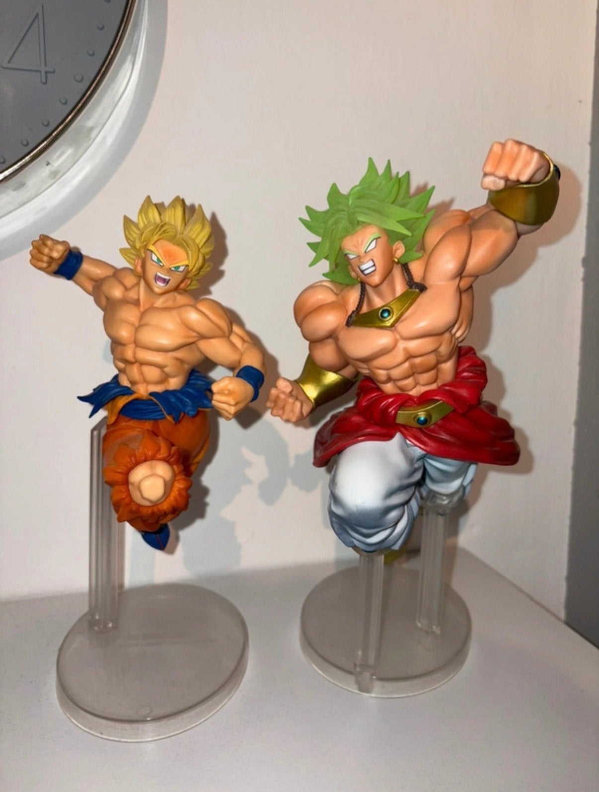 Dragon Ball Z Goku & Broly set, Ophalen of Verzenden, Zo goed als nieuw