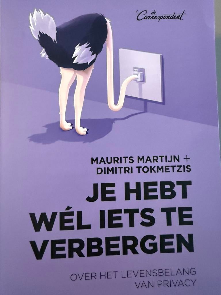 Je hebt wel iets te verbergen de correspondent, Ophalen of Verzenden, Zo goed als nieuw