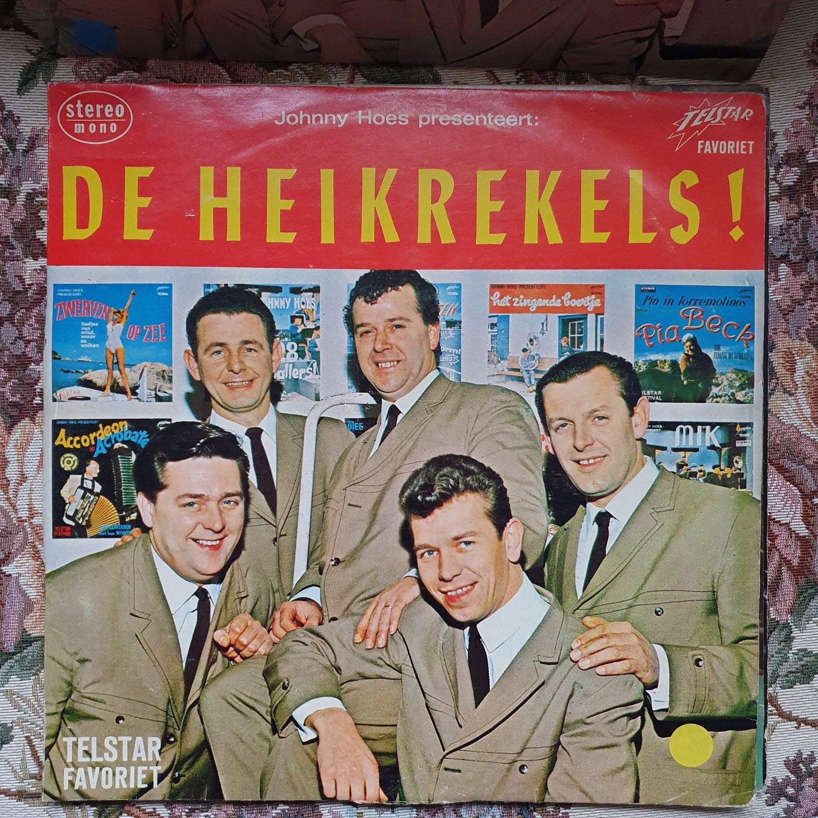 Lp  De Heikrekels    Telstar Favoriet, Ophalen of Verzenden, Gebruikt, 12 inch, Levenslied of Smartlap