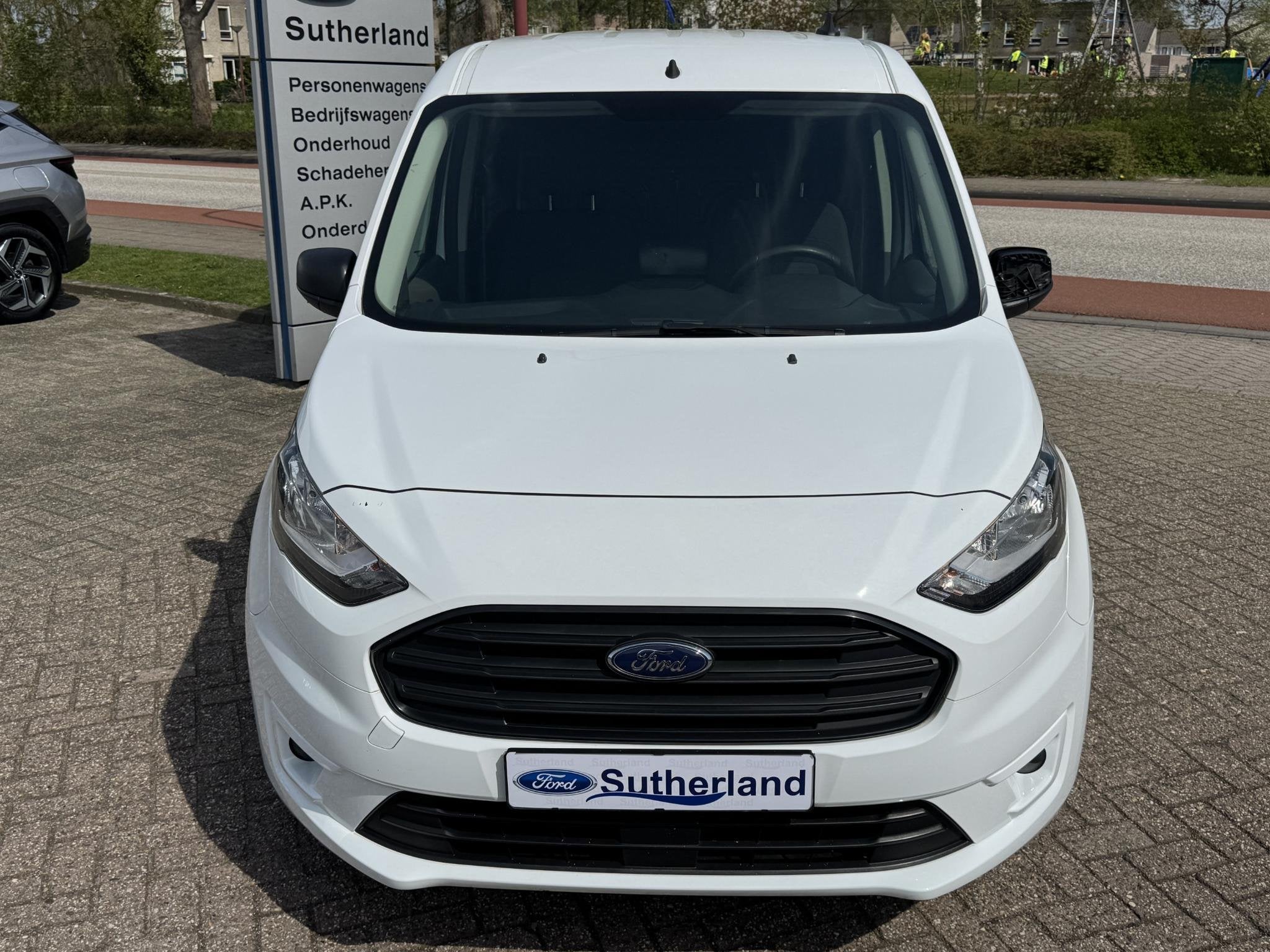 Ford Transit Connect 1.5 EcoBlue L1 Trend |SCI| 75pk Airco |, Voorwielaandrijving, Stof, 4 cilinders, Wit