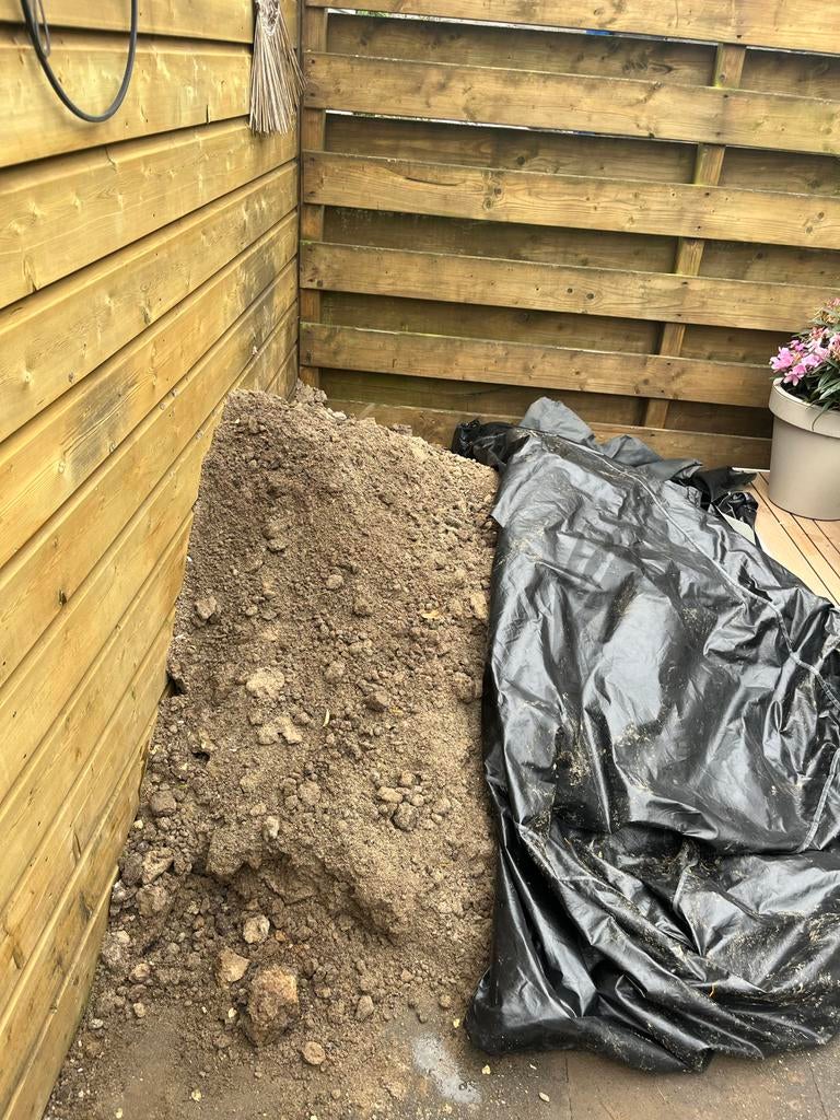 Gratis Kleigrond Af te Halen - Circa 1 kuub, Tuin en Terras, Zand, Gebruikt, Overige typen, Ophalen