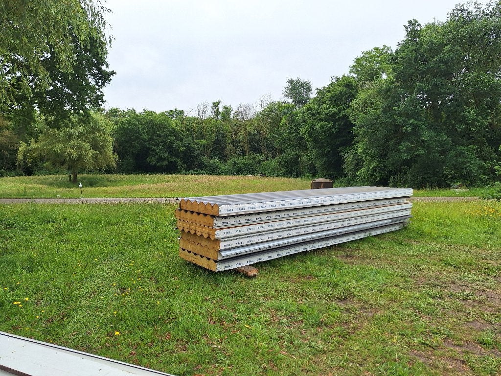 sandwichpanelen, geisoleerde dakplaten, golf 160mm dik, Doe-het-zelf en Verbouw, Platen en Panelen, Ophalen, Nieuw, Overige materialen