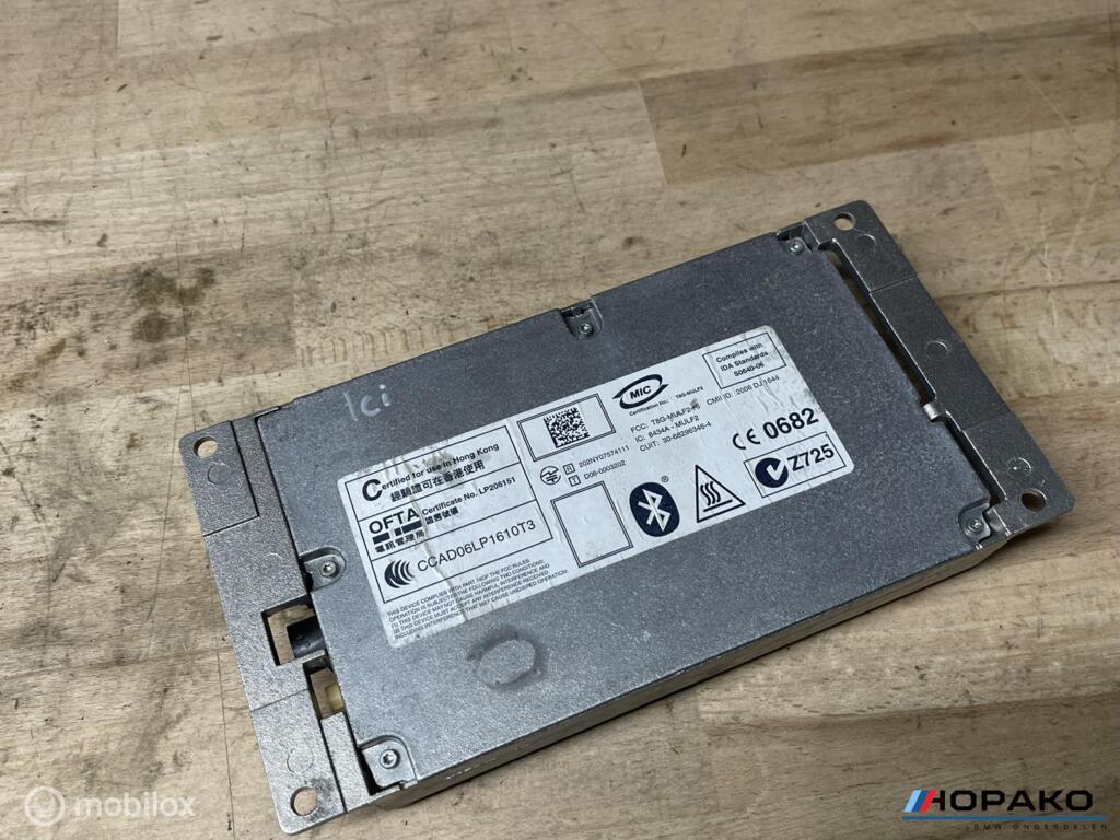 Bluetooth-module BMW 5 serie E60 E61 | 8410922974001, Auto-onderdelen, Gebruikt, Einsteinlaan 5 rijswijk, Bmw, Ophalen of Verzenden