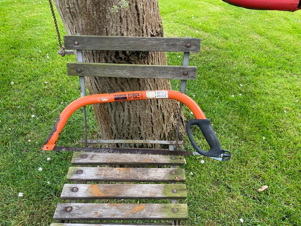 Bahco Force Boomtrekzaag 48 cm, Tuin en Terras, Handzagen, Ophalen of Verzenden, Zo goed als nieuw, Boomzaag