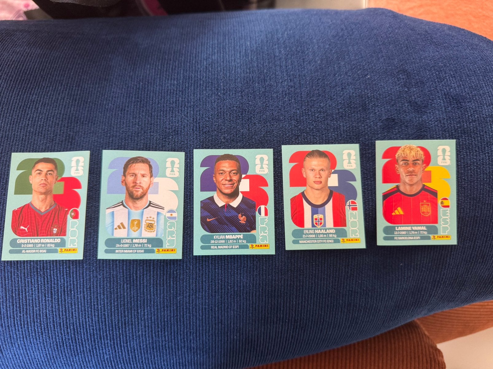 Panini WK 2026 Stickers - Ronaldo Messi Mbappé Haaland Yamal, Verzenden, Nieuw, Meerdere stickers