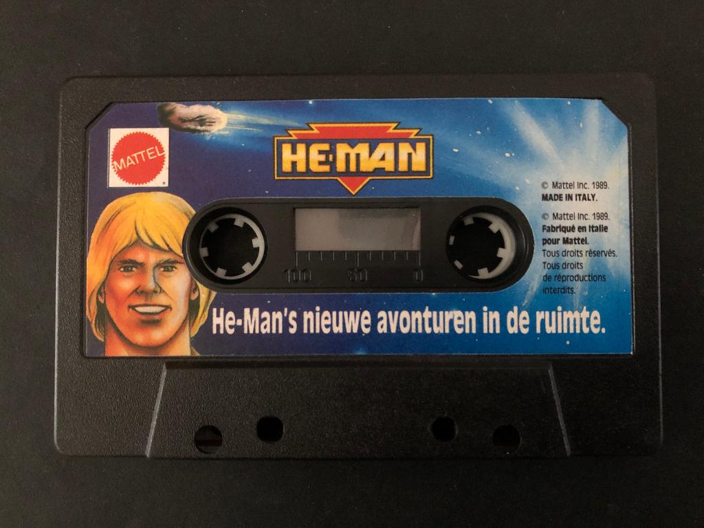 He-Man's Nieuwe Avonturen In De Ruimte, Cd's en Dvd's, 1 bandje, Ophalen of Verzenden, Zo goed als nieuw, Origineel