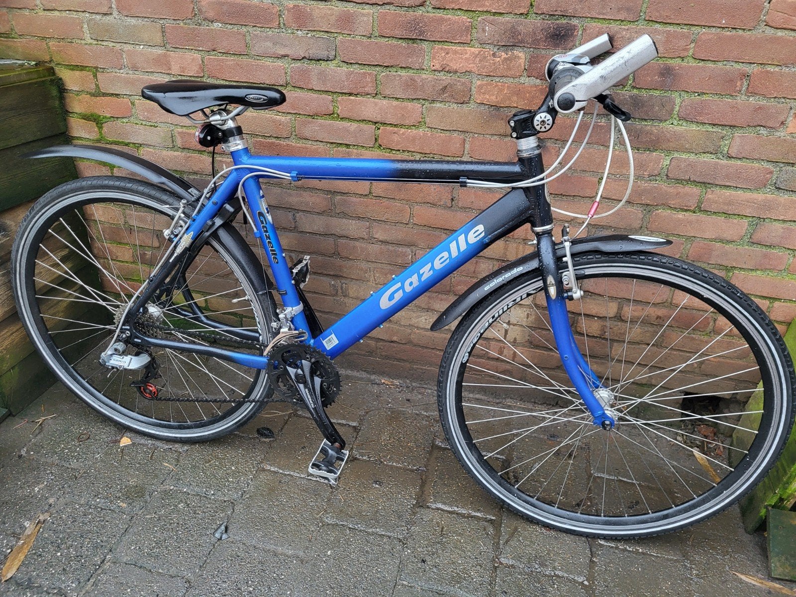 Mooie Gazelle Golfo herensportfiets 7V etc 53cm alu frame, Ophalen, 49 tot 53 cm, Zo goed als nieuw, Meer dan 20 versnellingen