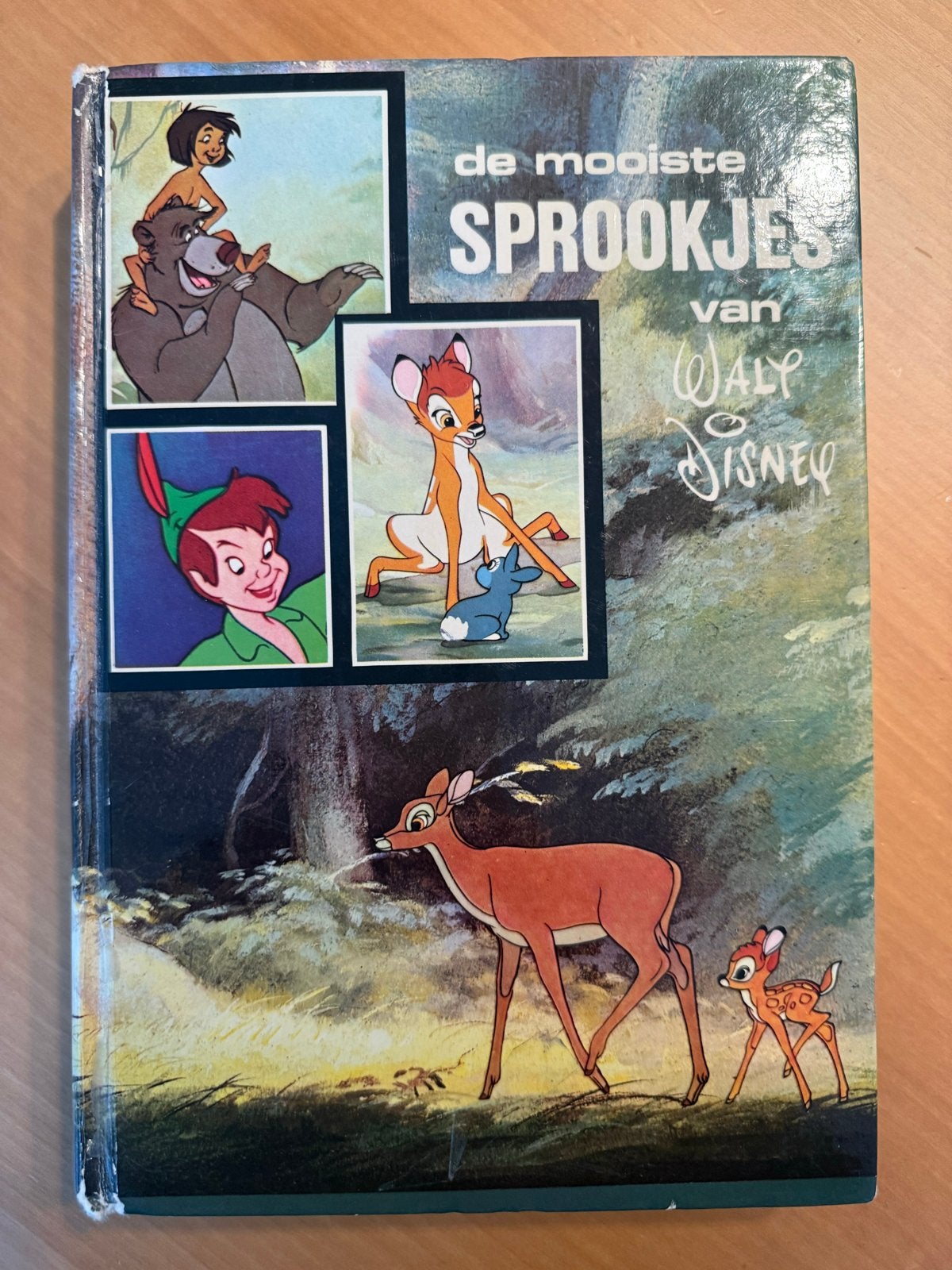 De Mooiste Sprookjes van Walt Disney - Vintage Boek, Boeken, Ophalen of Verzenden, Gelezen