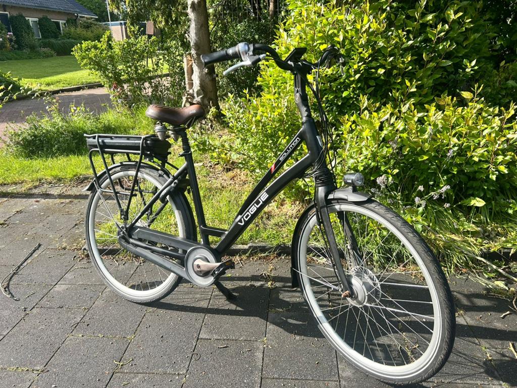 Elektrische Vogue dames fiets, Overige merken, Ophalen of Verzenden, Zo goed als nieuw, 47 tot 51 cm