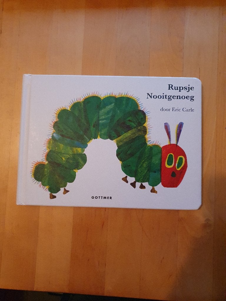 RUPSJE  NOOITGENOEG  van  Eric Carle, Ophalen of Verzenden, Zo goed als nieuw