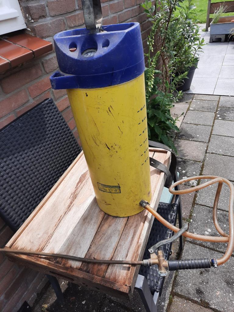 Te koop onkruid spuit, Ophalen of Verzenden
