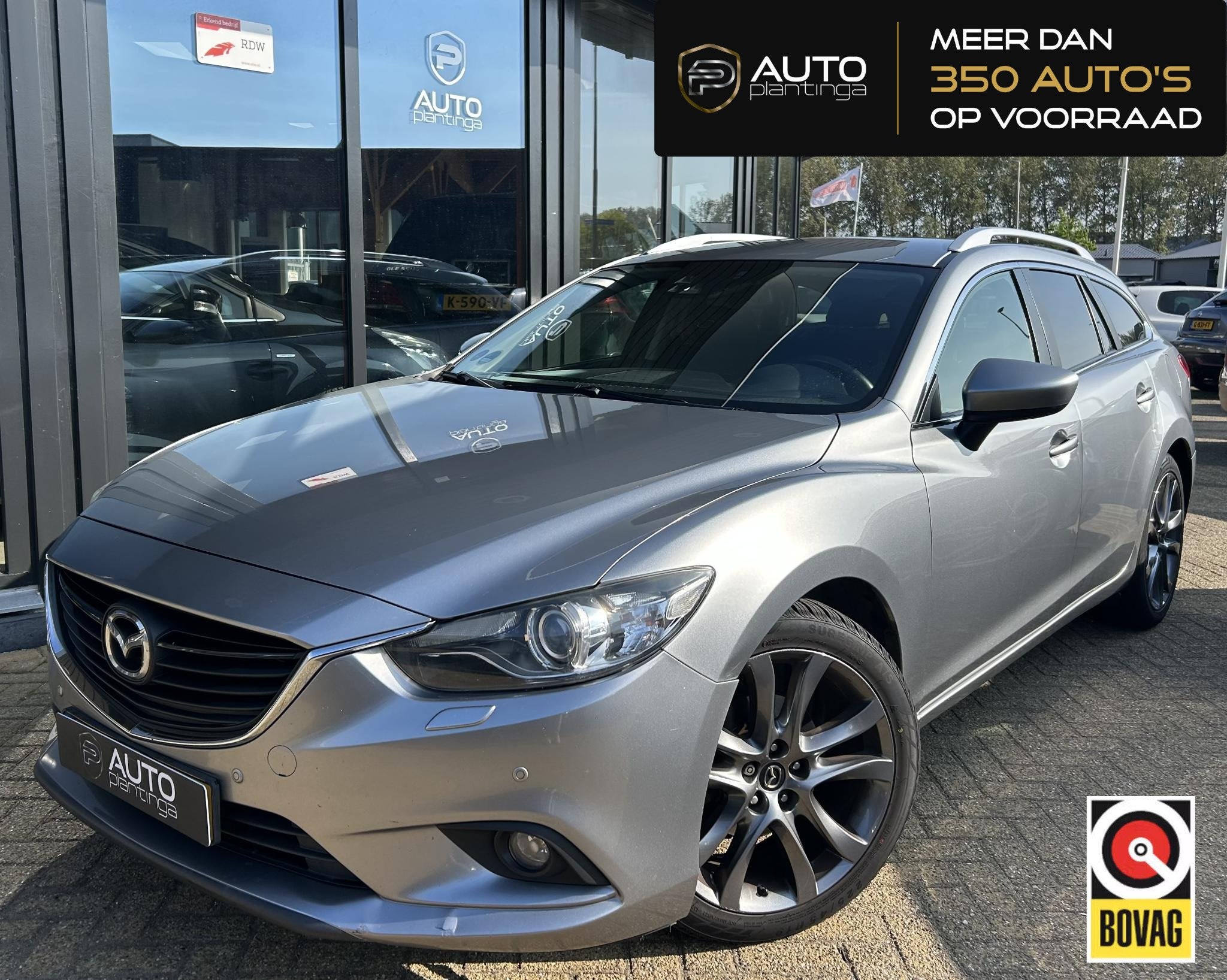 Mazda 6 Sportbreak 2.0 HP TS+ 165PK | Trekhaak | Navigatie |, Auto's, Mazda, Stof, Gebruikt, 4 cilinders, 6 sportbreak