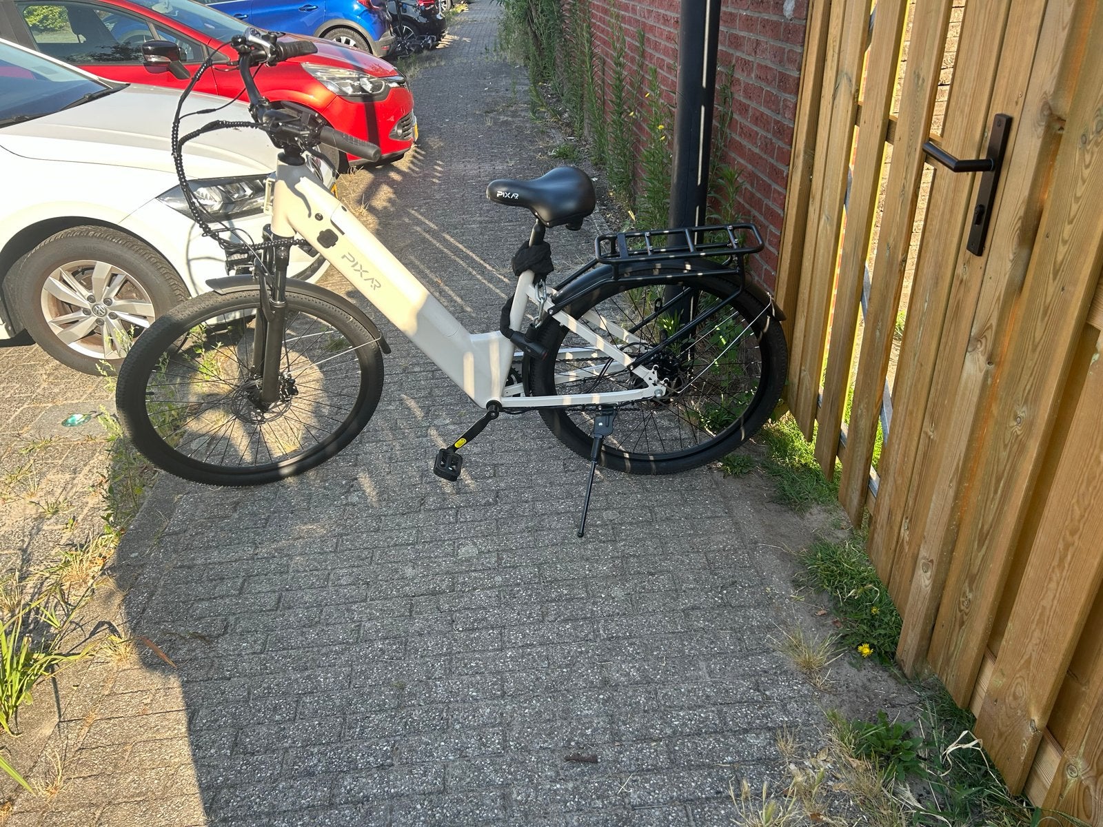 Elektrische fiets pixar c1, Ophalen
