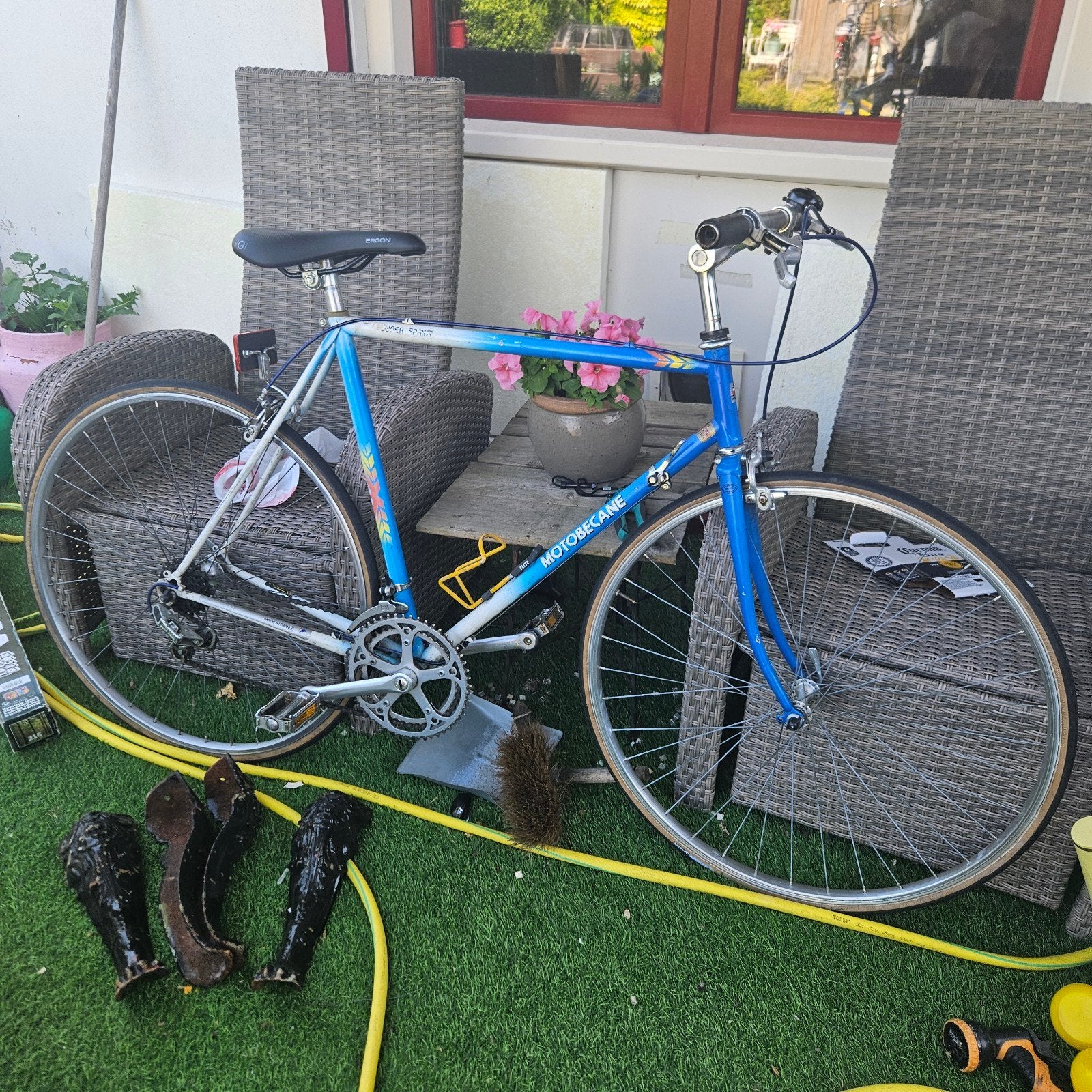 Motobecane Super Sprint Vintage Racefiets 10 Versnellingen, Ophalen