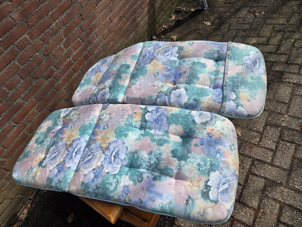 tuinstoel kussens 2x zgan, Caravans en Kamperen, Ophalen of Verzenden, 'T Olde Gre-j, Info@toldegrej.nl, Endepoelstraat 20f Didam