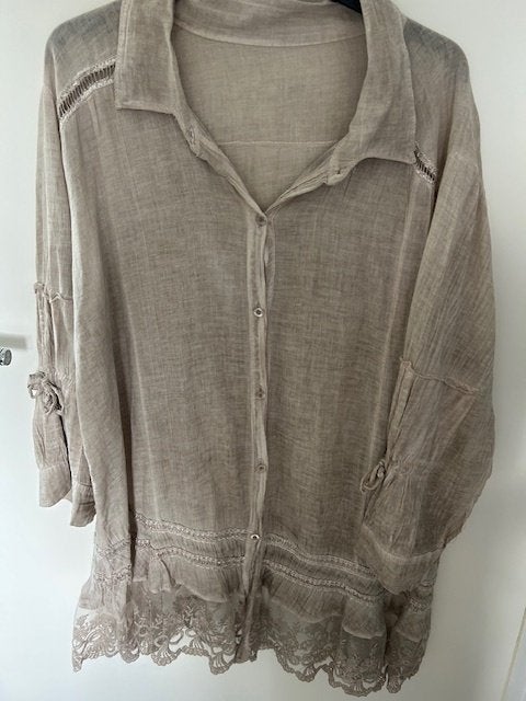 ibiza syle blouse, Ophalen of Verzenden, Zo goed als nieuw, Maat 38/40 (M), Overige kleuren