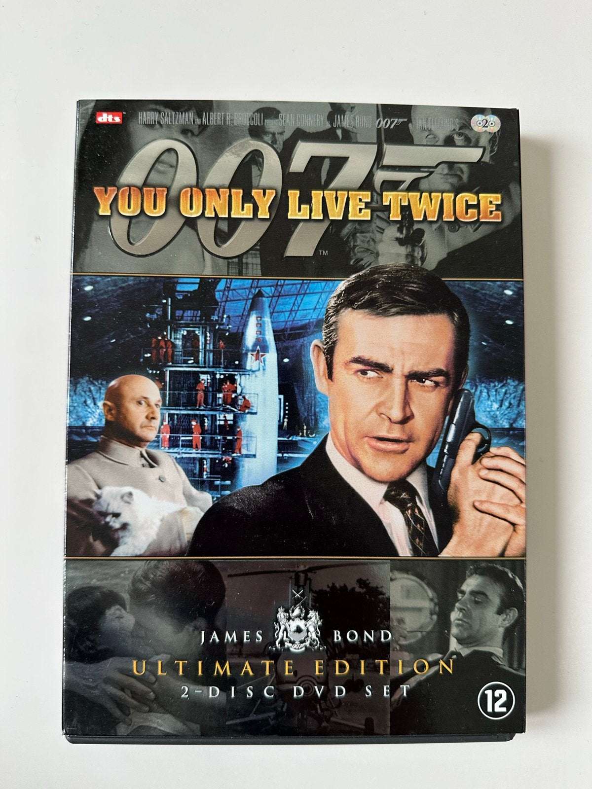 James Bond 007: You Only Live Twice - Ultimate Edition DVD, Cd's en Dvd's, Nederlands, Actiethriller, Ophalen of Verzenden, Zo goed als nieuw