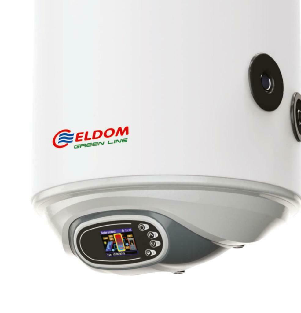 80 liter Green Line elektrische boiler met warmtewisselaar, 20 tot 100 liter, Info@eldominvest.com, Eldominvest, Terugslagbeveiliging (TTB)