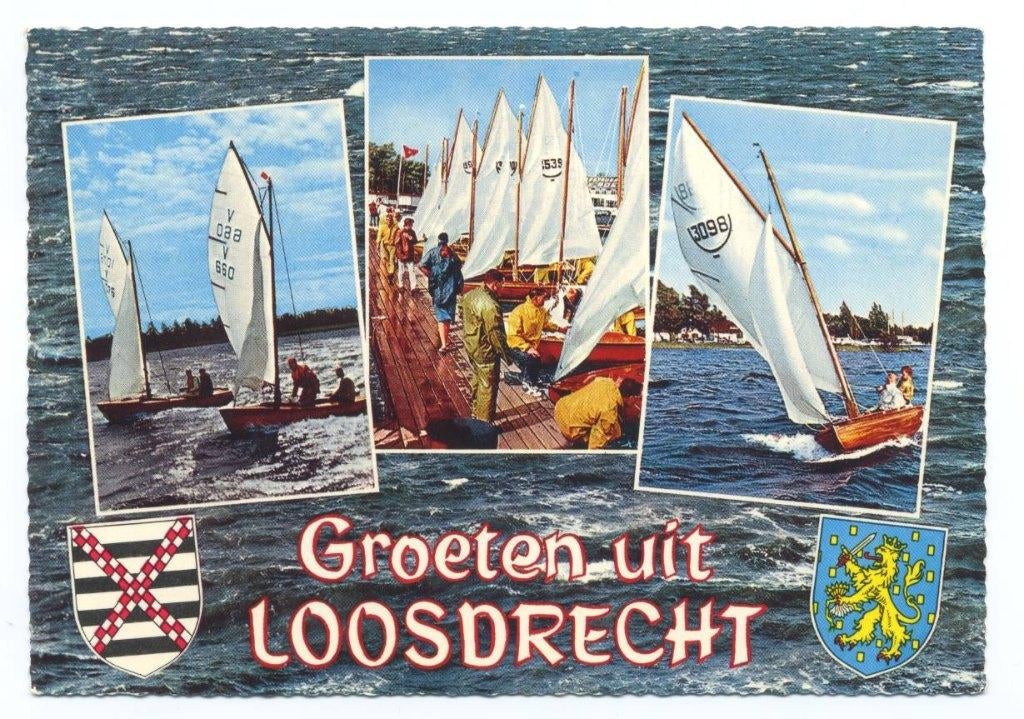 Loosdrecht Zeilen Vrijheid 660  Grote BM 3098 16M2 Gelopen, Verzenden, 1960 tot 1980, Gelopen, Noord-Holland
