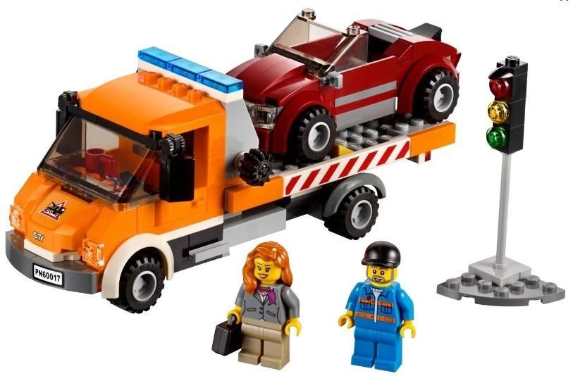 LEGO City - Flatbed Truck (60017), Ophalen of Verzenden, Zo goed als nieuw
