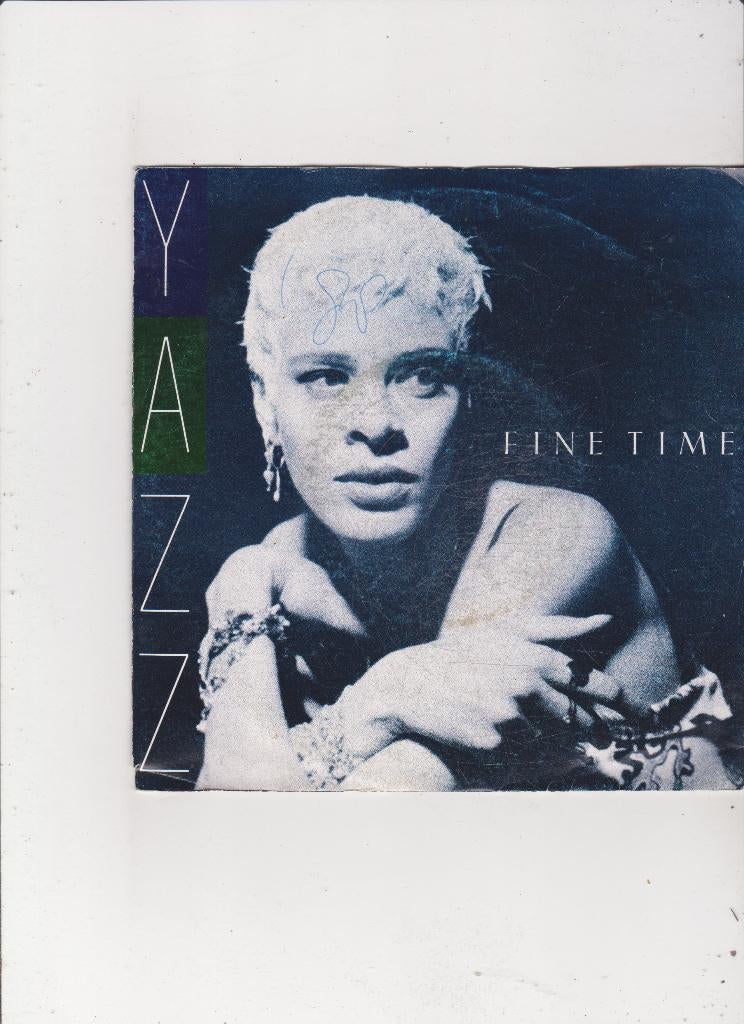 7" Single Yazz - Fine Time, Ophalen of Verzenden, Gebruikt, 7 inch, Dance