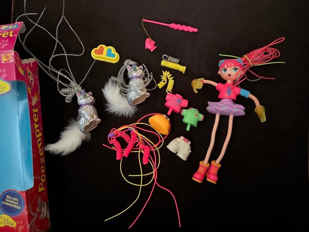 Betty Spaghetty poezenpret uitgebreide set, Kinderen en Baby's, Speelgoed | Poppen, Ophalen of Verzenden, Zo goed als nieuw, Overige typen