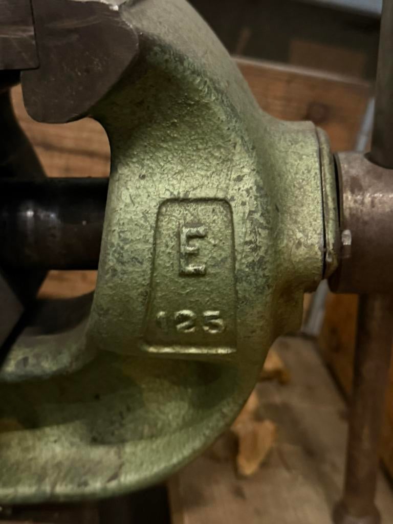 Leinen E 125 Bankschroef, Doe-het-zelf en Verbouw, Ophalen, Gebruikt, Leinen, Dimatech