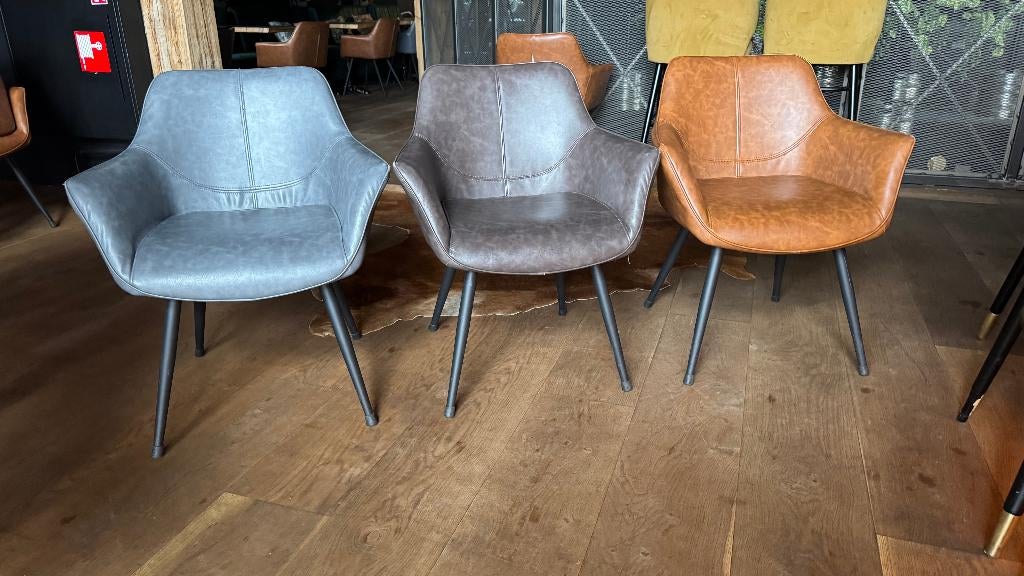 Partij vergader / restaurant horeca stoel - 43 stuks, Zakelijke goederen, Horeca | Meubilair en Inrichting, Ophalen, Gebruikt