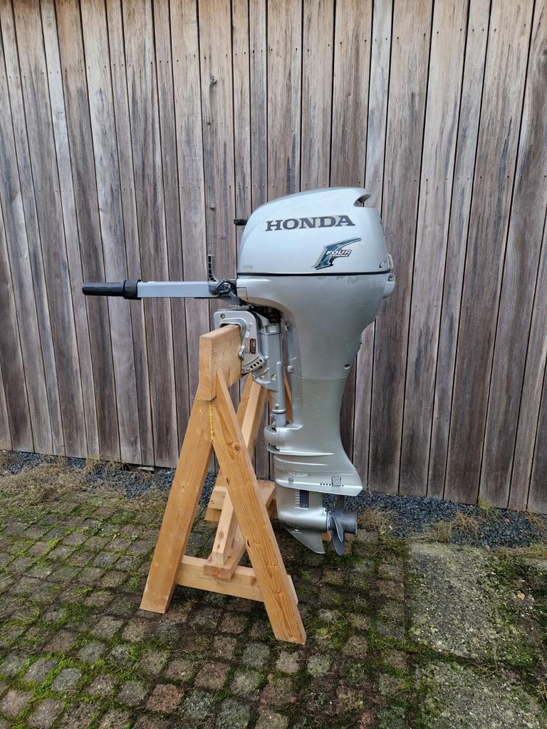 Honda 10pk langstaart buitenboordmotor, Ophalen of Verzenden, Gebruikt, Benzine