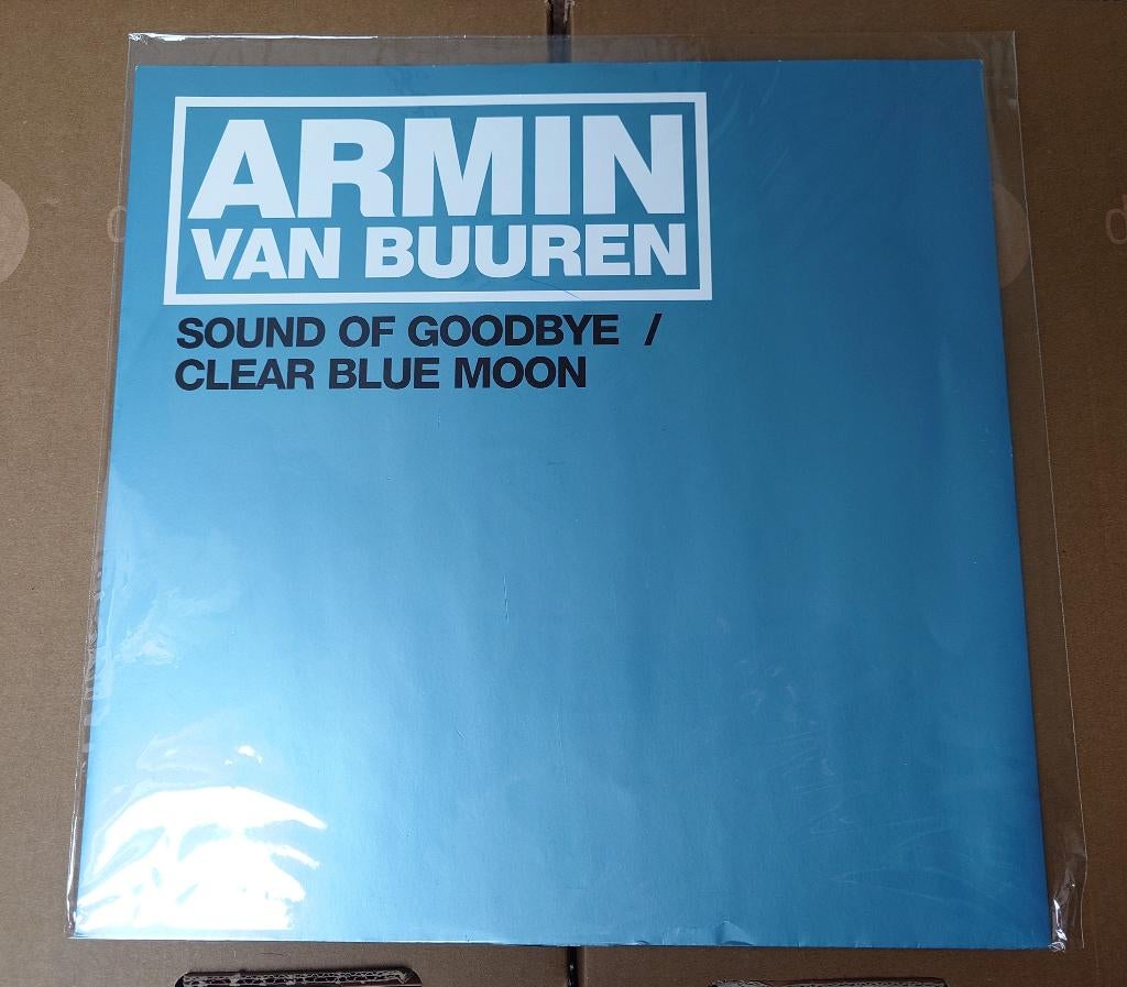 Armin van Buuren – Sound Of Goodbye - Clear Blue Moon, Cd's en Dvd's, Vinyl | Dance en House, Verzenden, Zo goed als nieuw, 12 inch