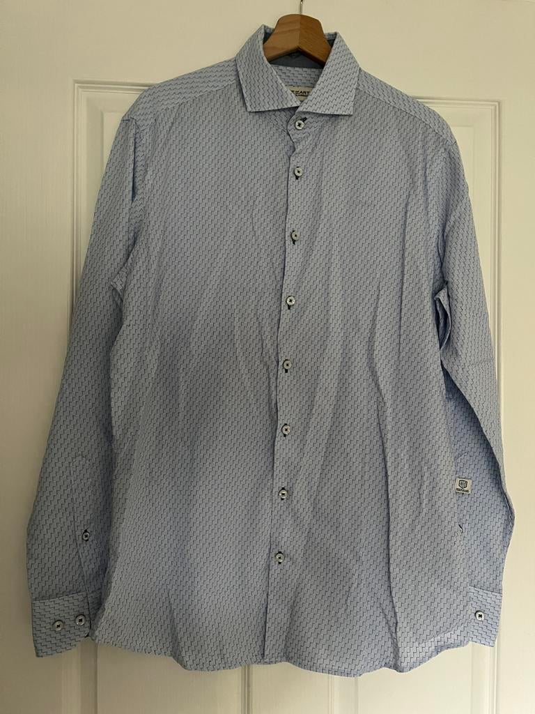 State of Art Overhemd XL, Ophalen of Verzenden, Zo goed als nieuw, Blauw