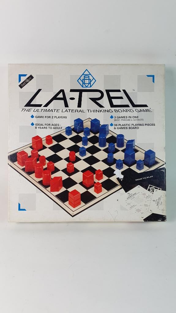 Latrel, La Trel, strategisch denkspel. Millenium 1995. 8C6, Hobby en Vrije tijd, Gezelschapsspellen | Bordspellen, Tweedehands verkoop