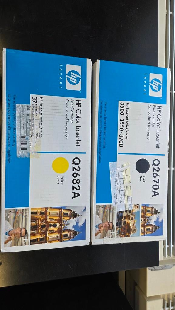 HP LaserJet Toners Q2670A & Q2682A - Nieuwstaat, Computers en Software, Printerbenodigdheden, Nieuw, Toner, Ophalen of Verzenden