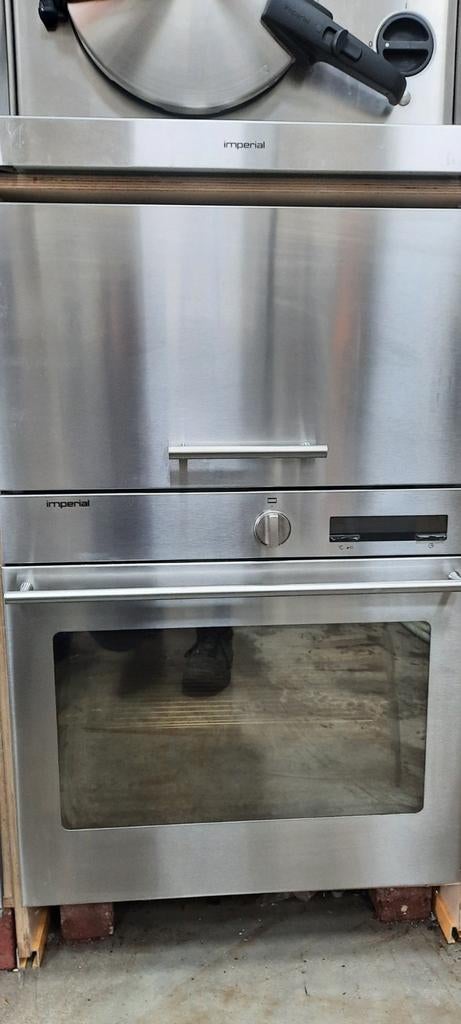 Stoomovencombinatie imperial de stoomoven is gereviseerd, Witgoed en Apparatuur, Ovens, Ophalen, Minder dan 45 cm, Oven, Zo goed als nieuw