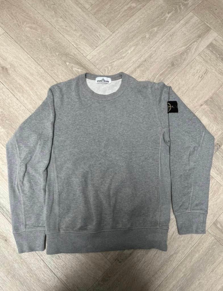 Stone Island Sweater Maat S - Amper Gedragen, Verzenden, Zo goed als nieuw, Maat 46 (S) of kleiner, Grijs