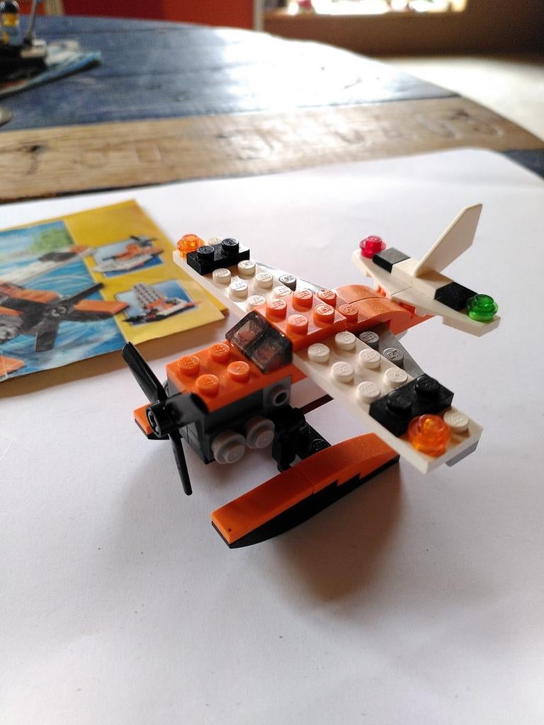 Lego creator watervliegtuig 31028 compleet, Ophalen of Verzenden, Zo goed als nieuw