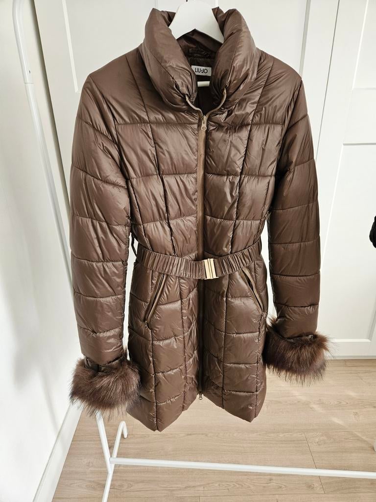 Jas merk LIU JO, Kleding | Dames, Jassen | Winter, Ophalen, Zo goed als nieuw, Maat 38/40 (M), Zwart