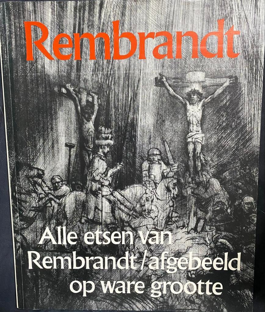 Rembrandt: Alle etsen op ware grootte, Ophalen of Verzenden, Zo goed als nieuw