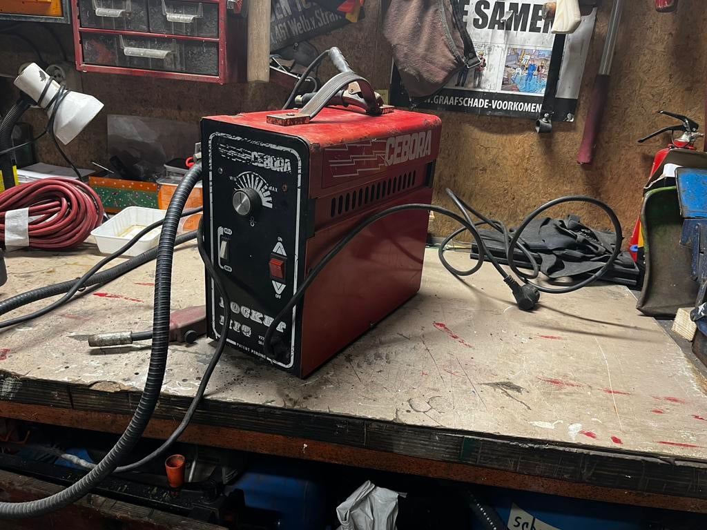 Mig lasapparaat cebora pocket mig, Ophalen of Verzenden, Gebruikt, Co2