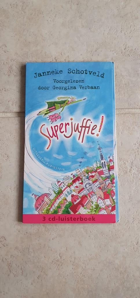 Superjuffie! - Janneke Schotveld - Luisterboek, Boeken, Luisterboeken, Ophalen of Verzenden, Janneke Schotveld, Cd, Kind