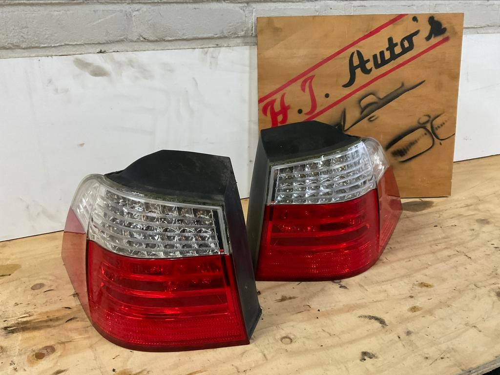 Bmw 5 serie e61 Lci achterlichten in achterscherm, Auto-onderdelen, Verlichting, Ophalen, BMW