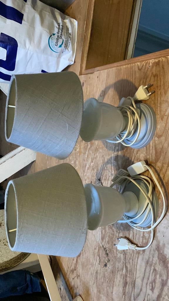 2 XENOS nachtlampjes, Ophalen, Gebruikt, 25 tot 50 cm, Rond
