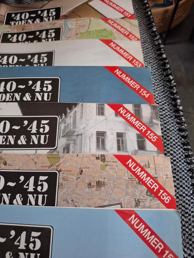 7 Tijdschrift '40-'45, Toen en nu., Boeken, Oorlog en Militair, Ophalen of Verzenden, Tweede Wereldoorlog, Gelezen